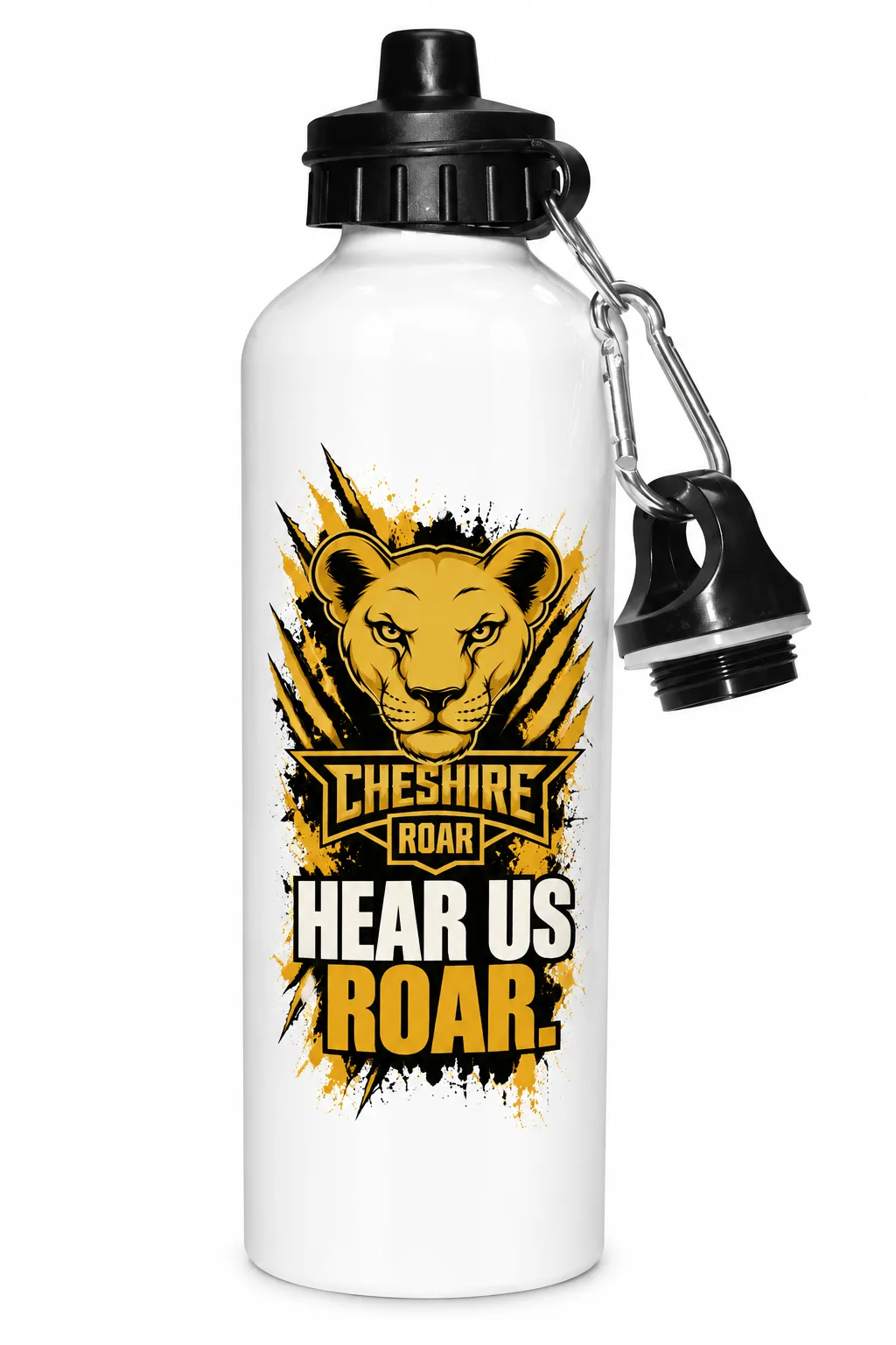 hear us roar water bottle